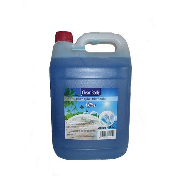 Tek.mýdlo Clear Body Ocean 5l - Kosmetika Hygiena a ochrana pro ruce Tekutá mýdla náhradní náplně